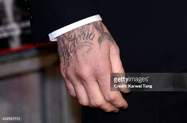 526 David Beckham Tattoo Photos and Premium High Res Pictures - Getty Images