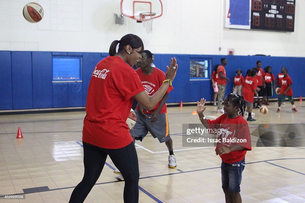 Tina Thompson WNBA Clinic