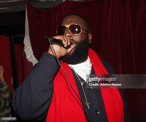 Rick Ross attends Patty Laurent's birthday bash at Home on December 17, 2008 in New York City.