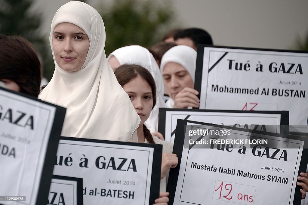 FRANCE-ISRAEL-PALESTINIANS-CONFLICT-GAZA-DEMO