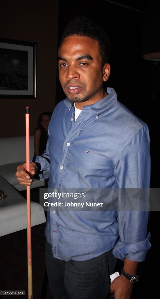 Damon DeGraff attends John Legend's birthday party at Lucky Strike on