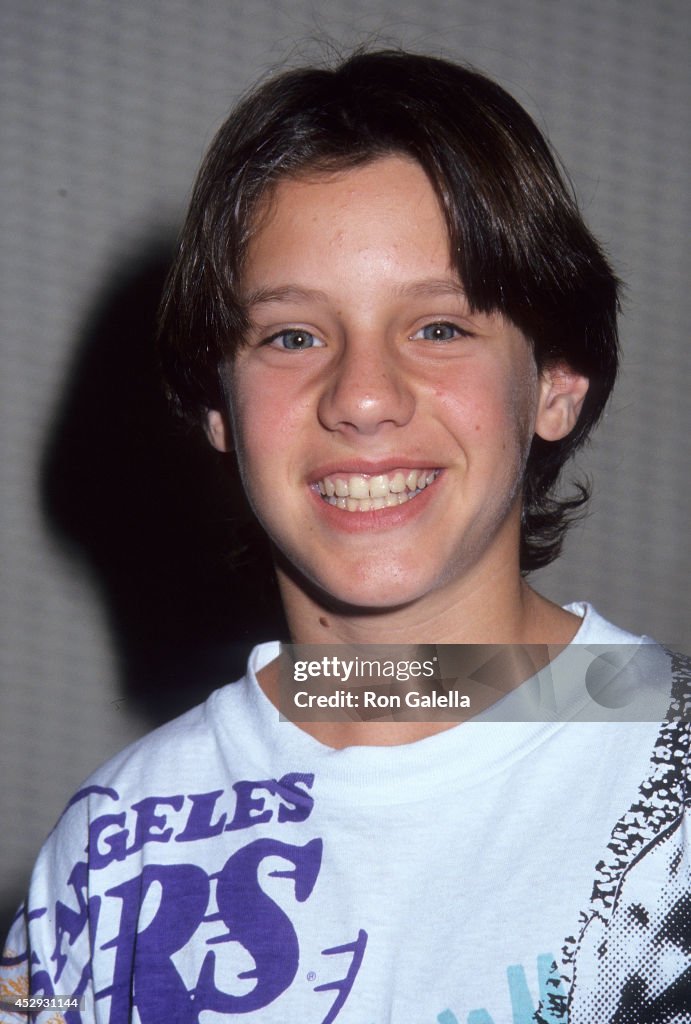 Actor Omri Katz attends NBC Summer TCA Press Tour on July 27, 1991 at Actor Omri Katz attends NBC Summer TCA Press Tour on July 27, 1991 at