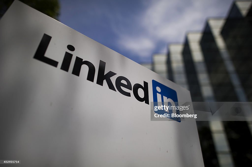 Inside LinkedIn Corp. Headquarters Ahead Of Earnings Figures