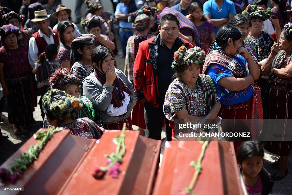 GUATEMALA-MASSACRE-BURIAL