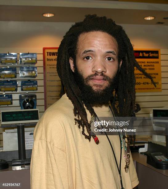 Savion Glover during Neptunes Present...Clones Album Signing in New York City on August 19, 2003 at Tower Records, Broadway and 4th Street in New...