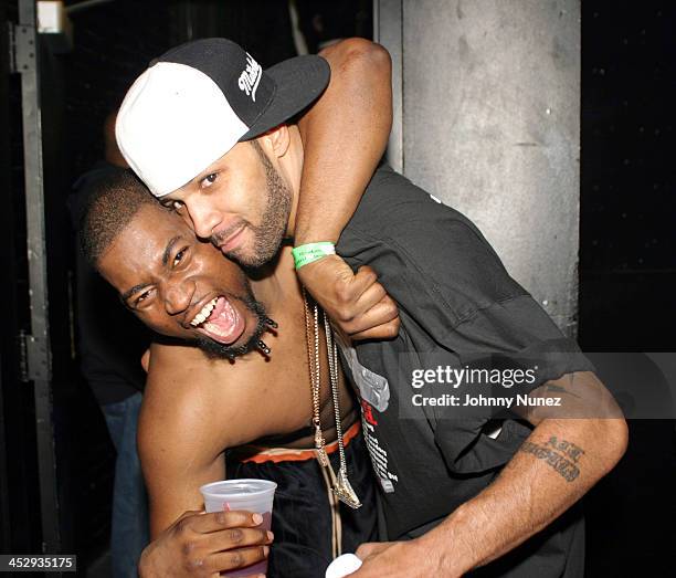 David Banner and Joe Budden during Ludacris and Chingy's Concert at Hammerstein Ballroom - March 4, 2004 at Hammerstein Ballroom in New York City,...