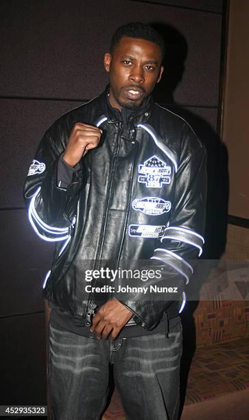 Gza during Rza and Trace Magazine Host Kill Bill: Vol 2 - Private Screening at Tribeca Screening Room in New York City, New York, United States.