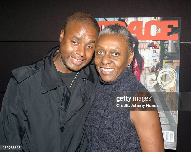 Claude Grunitzky of Trace Magazine and Bethann Hardison of Bethann Hardison Management