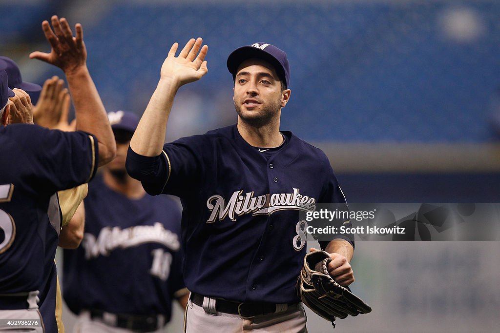 Milwaukee Brewers v Tampa Bay Rays