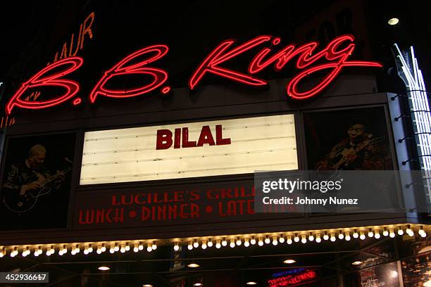Atmosphere during Bilal in Concert with Guests Musiq, Keyshia Cole and Jaguar Wright - December 11, 2004 at B.B.Kings in New York City, New York,...