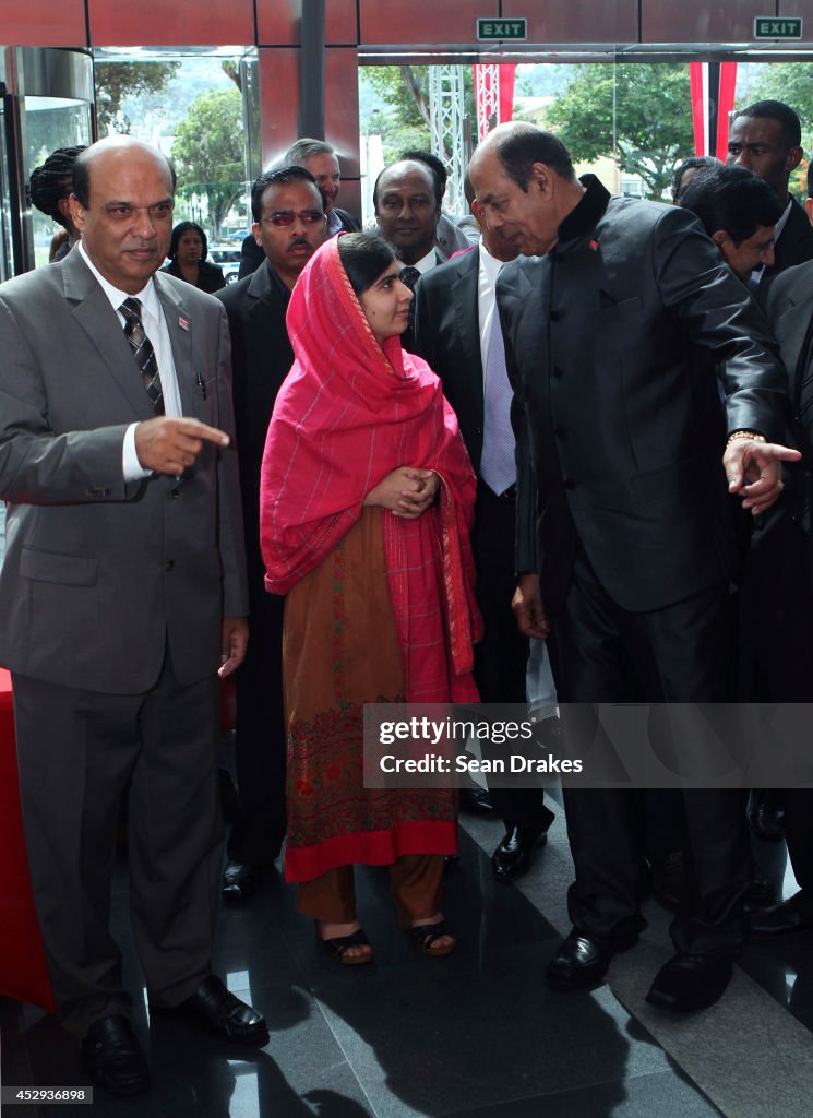 Activist Malala Yousafzai Visits Trinidad & Tobago
