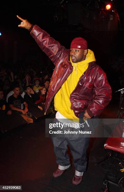 Ghostface Killah performs at B.B. King Blues Club & Grill on November 11, 2009 in New York City.