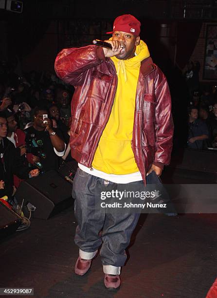 Ghostface Killah performs at B.B. King Blues Club & Grill on November 11, 2009 in New York City.