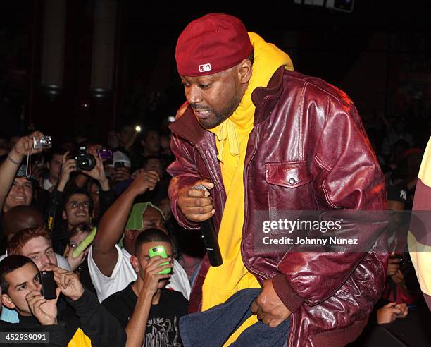 Ghostface Killah performs at B.B. King Blues Club & Grill on November 11, 2009 in New York City.