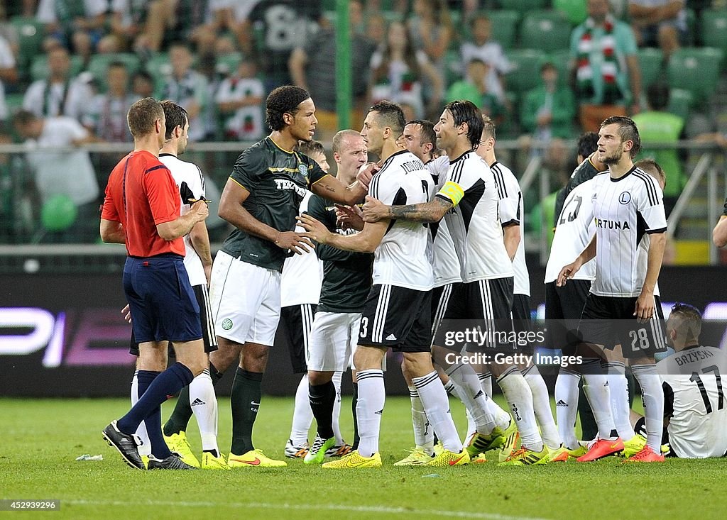 Legia Warsaw v Celtic - UEFA Champions League - Qualifying: Third Round