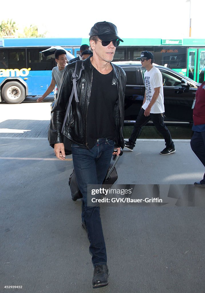 Celebrity Sightings In Los Angeles - July 30, 2014
