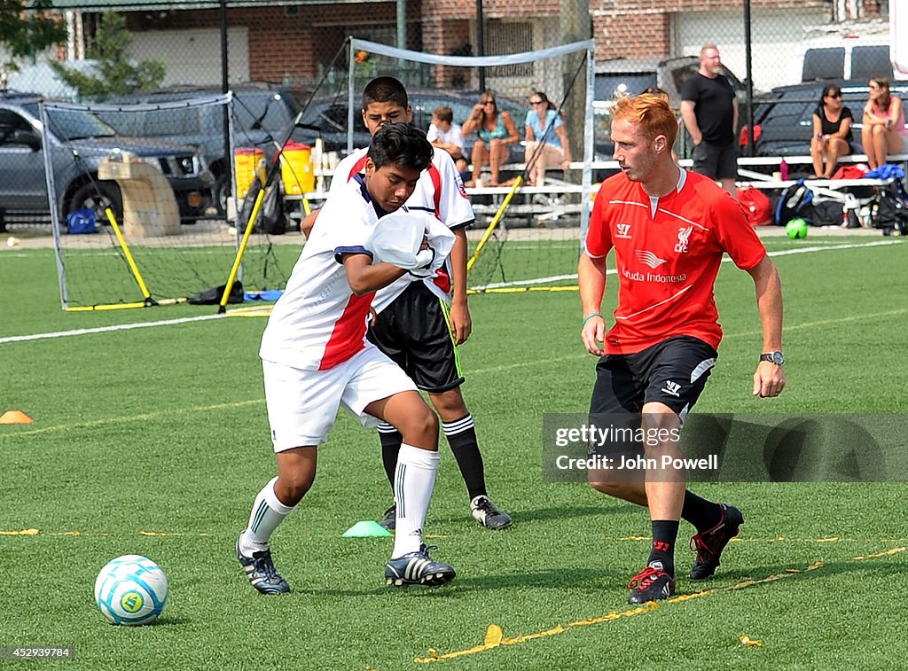 Liverpool FC Soccer School At FDNY Soccer Club