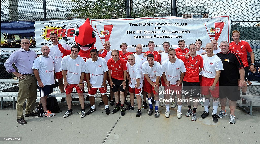 Liverpool FC Soccer School At FDNY Soccer Club