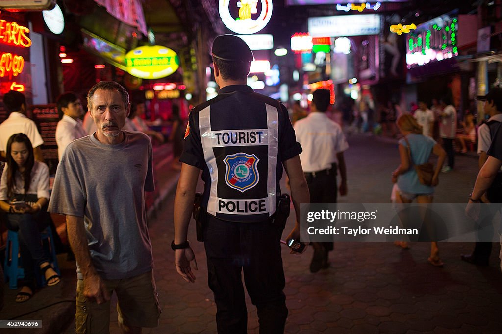 Volunteer Police Unit Helps To Stem Rising Levels Of Crime In Pattaya's Red Light District