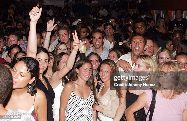 Atmosphere during Sean P. Diddy Combs' Fourth of July East Hampton Party at The Resort in East Hampton, New York, United States.