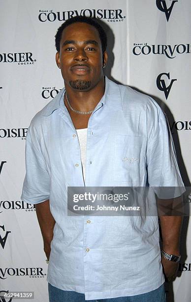 Lamman Rucker of As The World Turns during House of Courvoisier and Phat Farm presents the Phat Classics Flavas Party New York City at Villa in New...