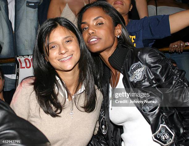 Norma Augenblick of Bad Boy and Kim Porter during Loon's Self-Titled Debut Album Release Party at Show in New York City, New York, United States.