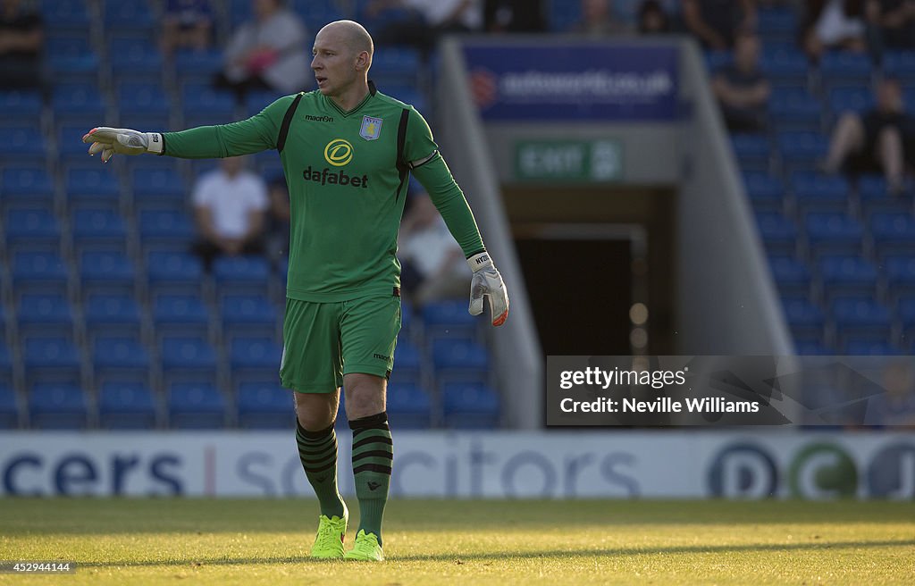 Chesterfield v Aston Villa - Pre Season Friendly