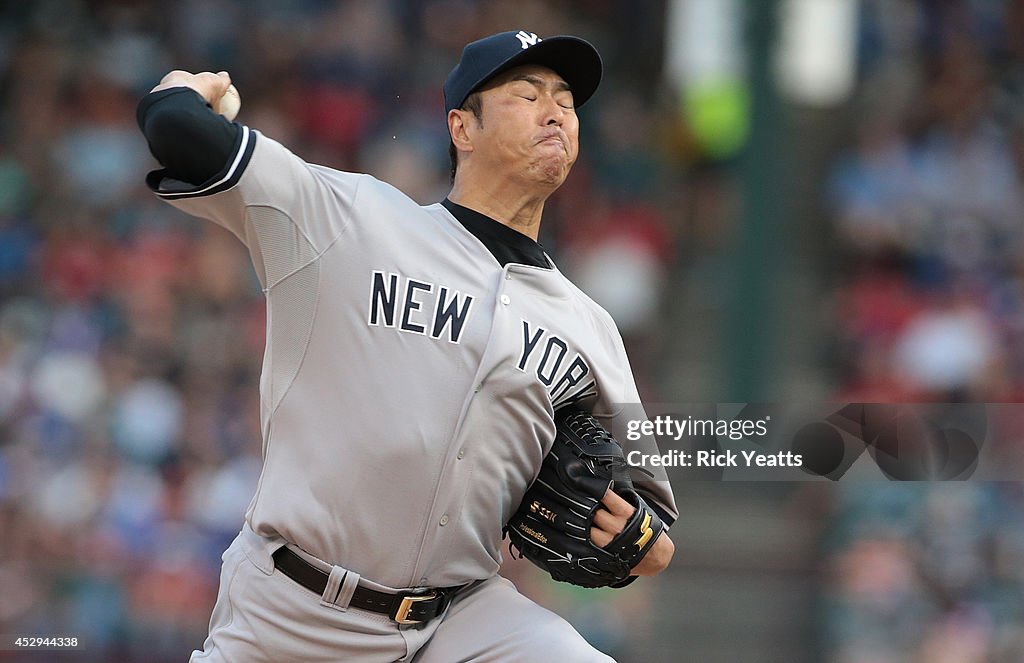 New York Yankees v Texas Rangers