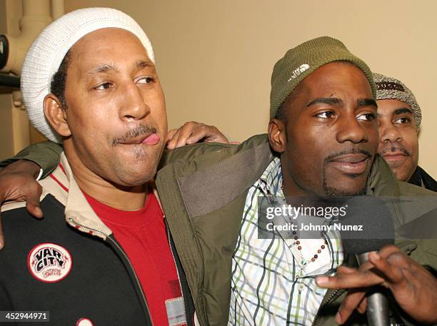 Kool Herc and Loon during The 8th Annual Mix Tape Awards at Speeed in New York City, New York, United States.