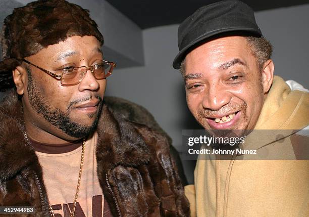 Kay Slay and Kool DJ Red Alert during The 8th Annual Mix Tape Awards at Speeed in New York City, New York, United States.