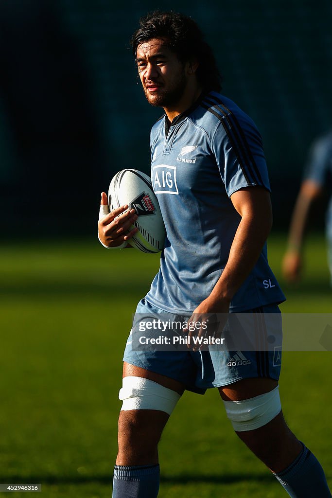 New Zealand All Blacks Training Session