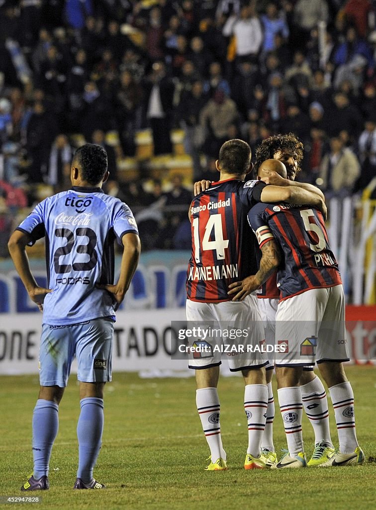 FBL-LIBERTADORES-BOLIVAR-SANLORENZO