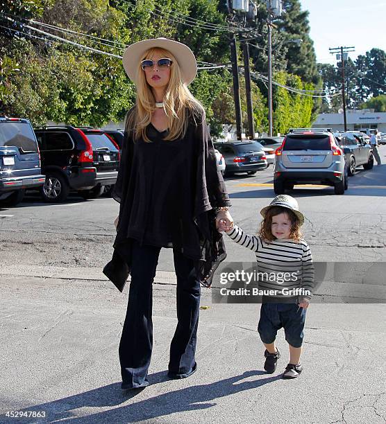 Rachel Zoe with Skyler Berman are seen on December 01, 2013 in Los Angeles, California.