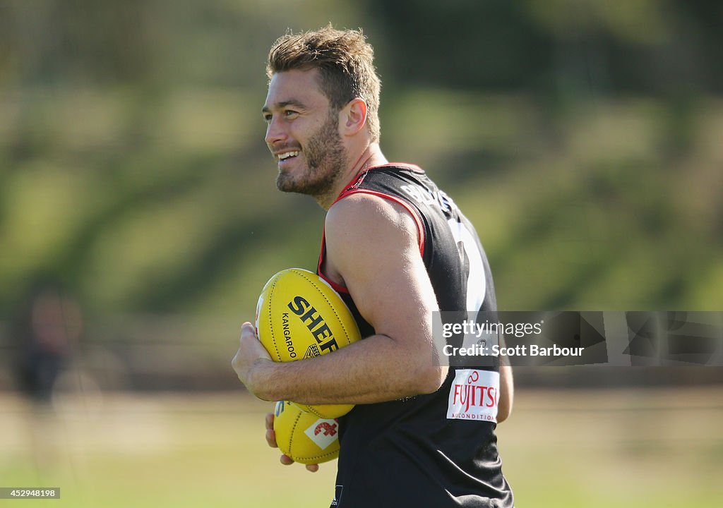 Essendon Bombers Media & Training Session