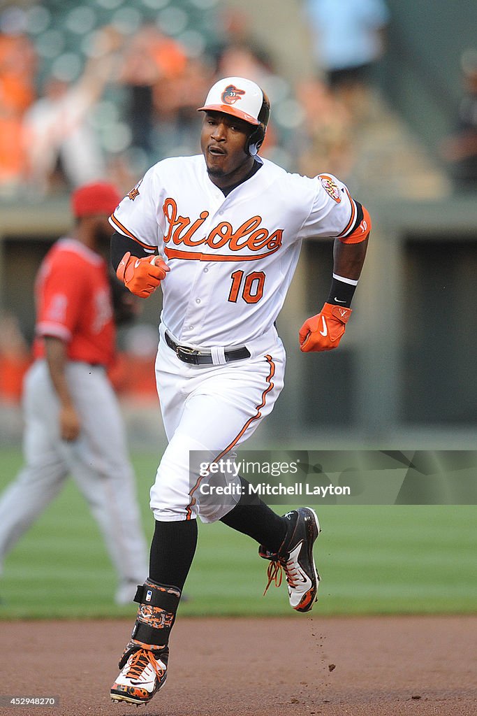 Los Angeles Angels of Anaheim v Baltimore Orioles