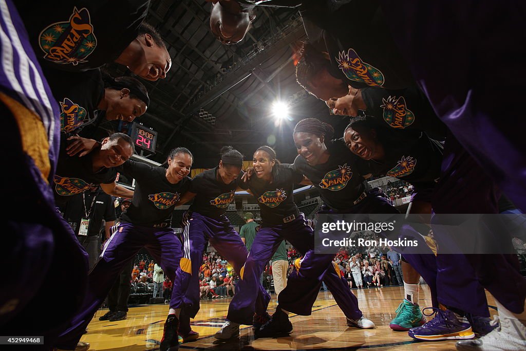 Los Angeles Sparks v Indiana Fever