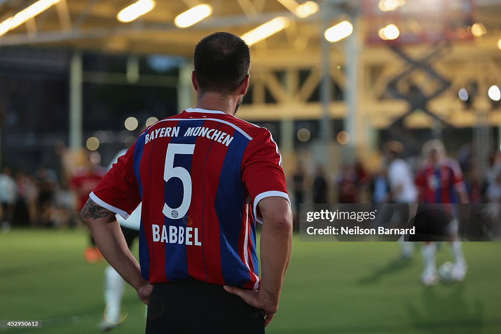 Audi And FC Bayern Munich Host Soccer Pick-Up Game In Brooklyn, NY