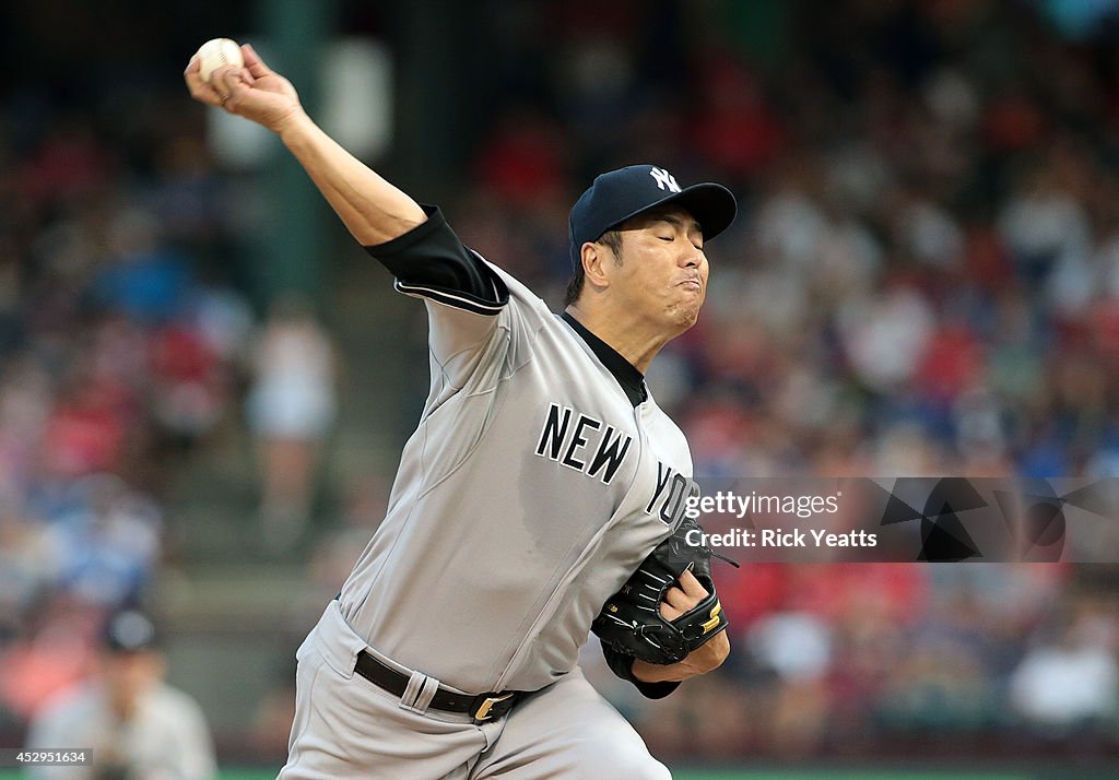 New York Yankees v Texas Rangers