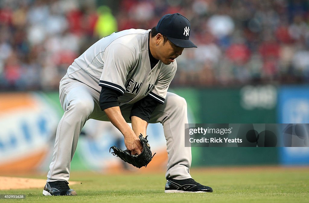 New York Yankees v Texas Rangers