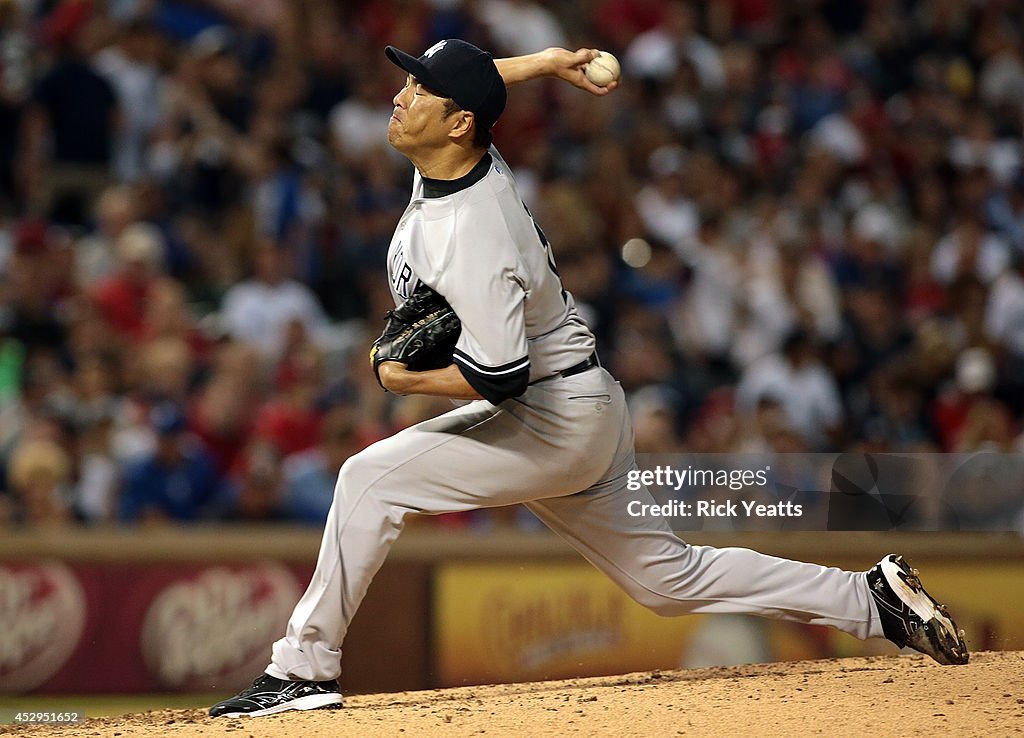 New York Yankees v Texas Rangers