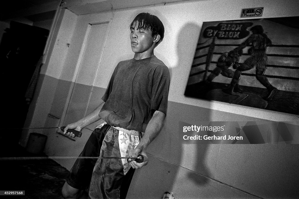 Manny Pacquiao as a Teen - 1996 Historical Images