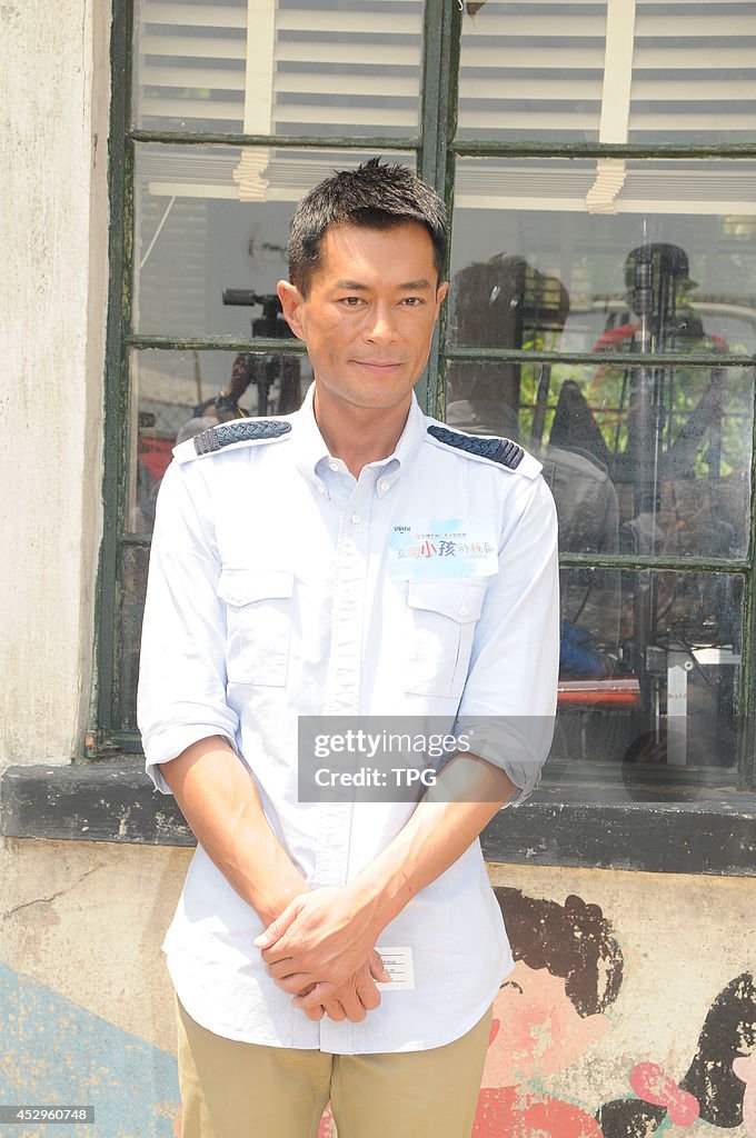 Louis Koo And Miriam Yeung Attends Start Shooting Activity In Hong Kong