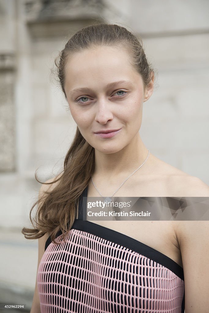 Street Style - Paris Fashion Week, Haute Couture F/W 2014-2015 : July 8th