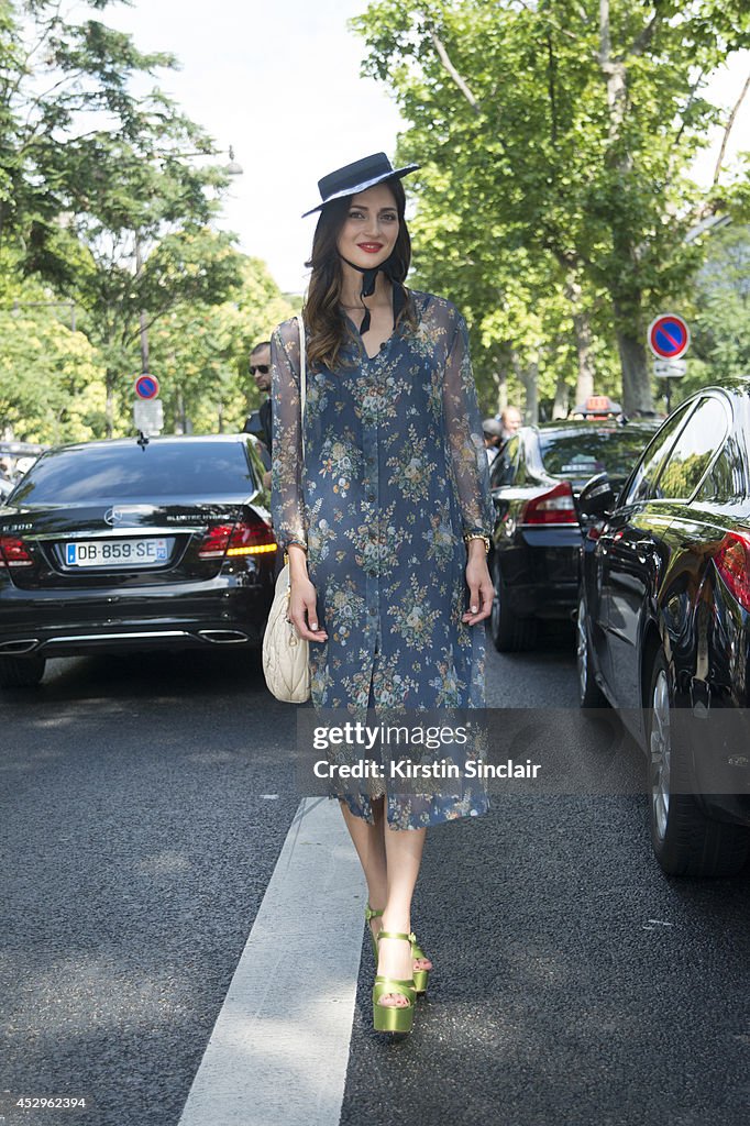 Street Style - Paris Fashion Week, Haute Couture F/W 2014-2015 : July 8th