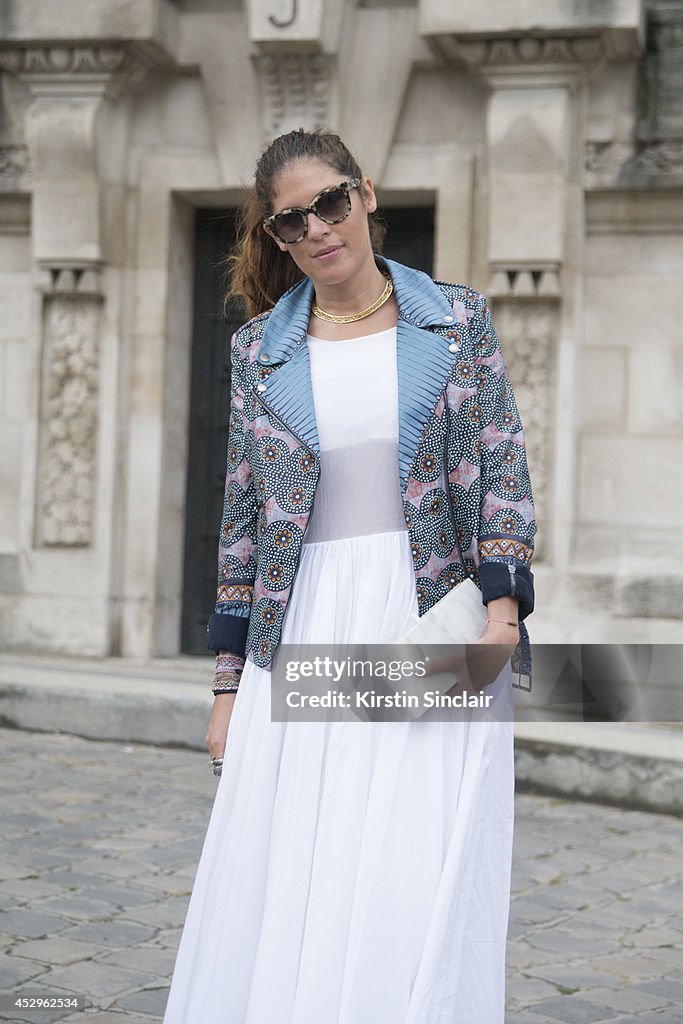 Street Style - Paris Fashion Week, Haute Couture F/W 2014-2015 : July 8th