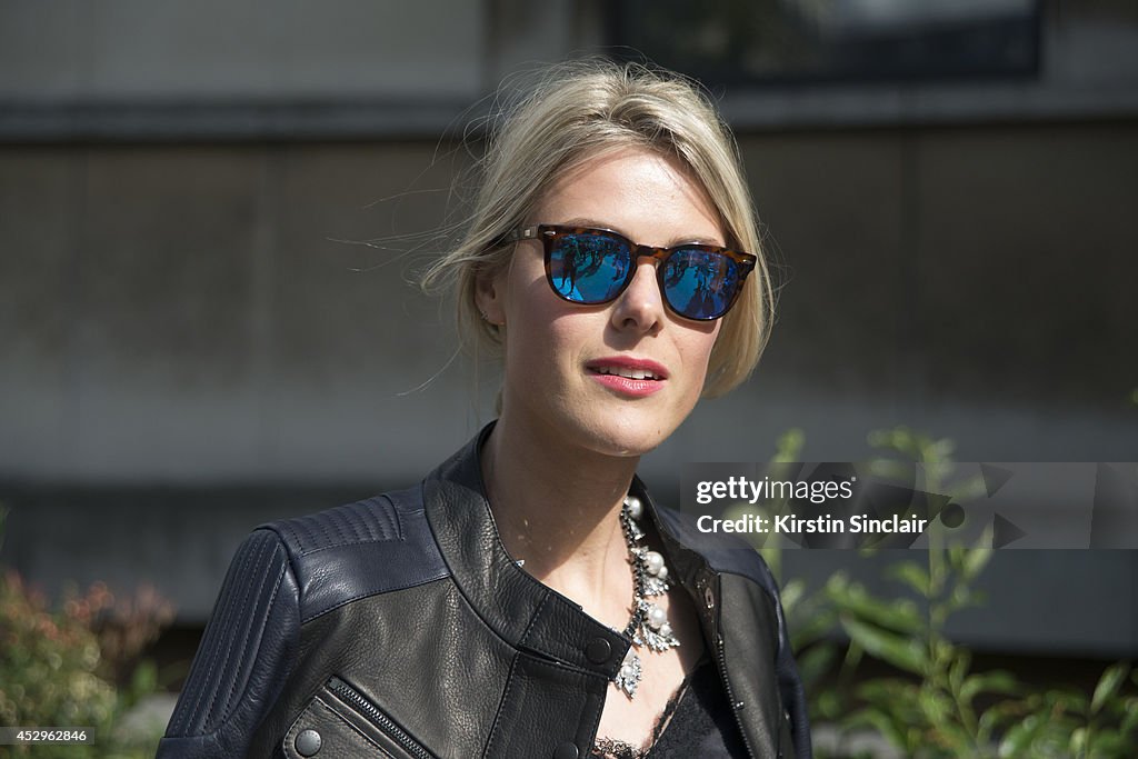 Street Style - Paris Fashion Week, Haute Couture F/W 2014-2015 : July 8th