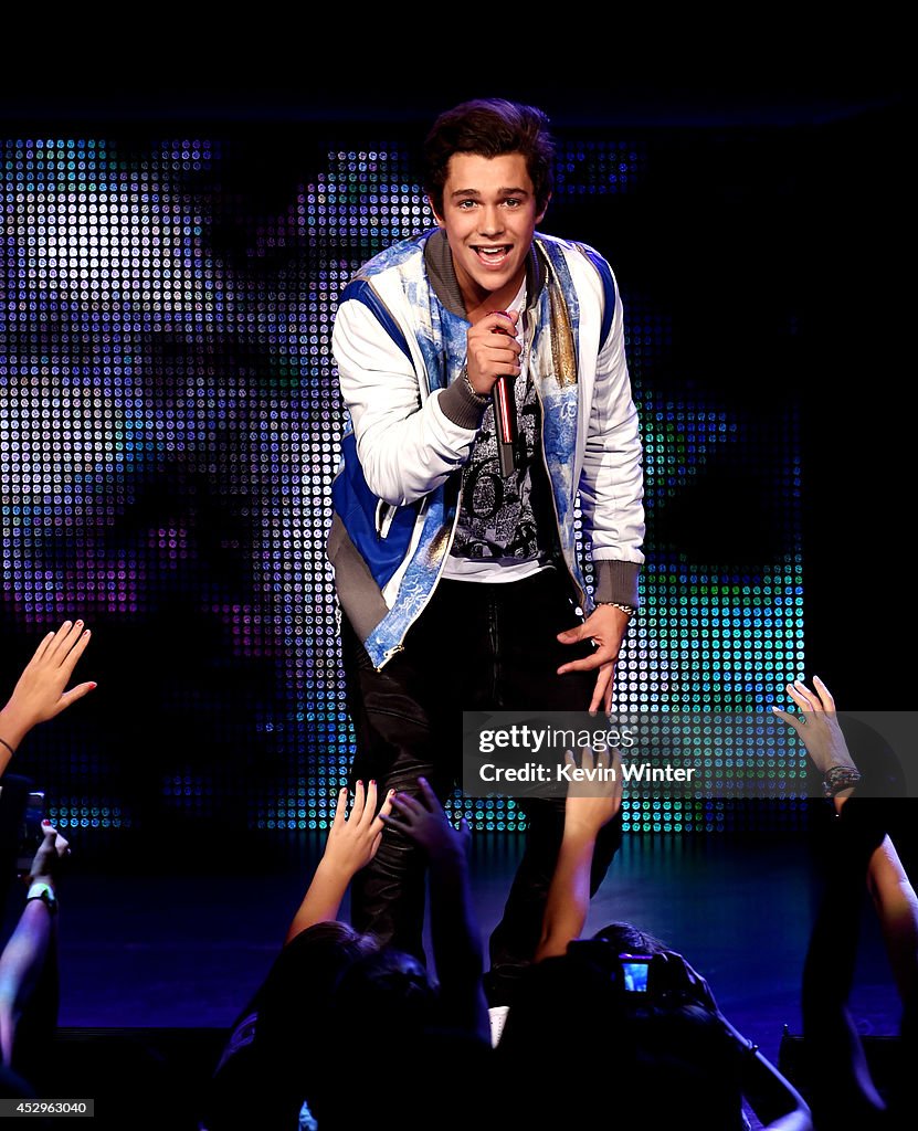 Austin Mahone With The Vamps And Special Guests Fifth Harmony And Shawn Mendes Perform At The Nokia Theatre L.A. Live