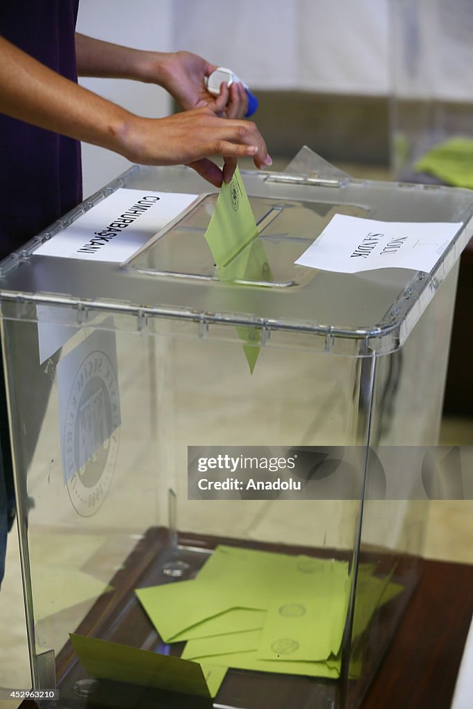 Turkish voters cast ballot for Turkish Presidential election in Rome