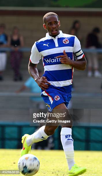 Shaun Cummings of Reading at Adams Park on July 26, 2014 in High Wycombe, England.