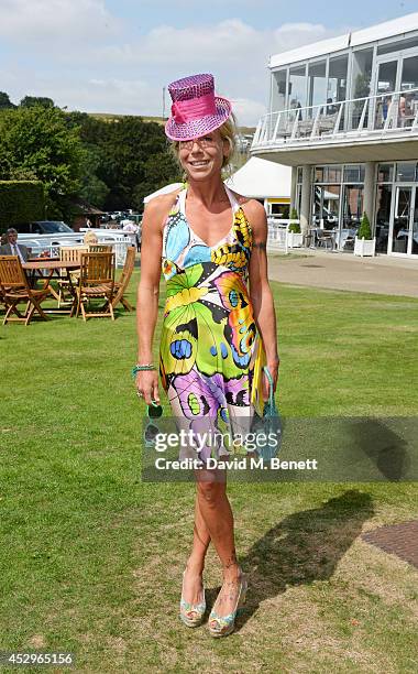 Cozmo Jenks attends Glorious Goodwood Ladies Day at Goodwood on July 31, 2014 in Chichester, England.